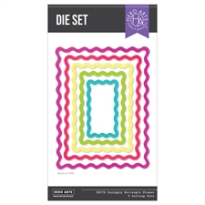 Hero Arts Die - Squiggly Rectangle Frame