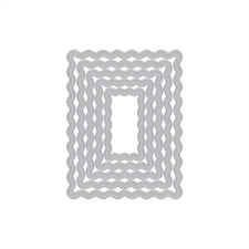 Hero Arts Die - Squiggly Rectangle Frame