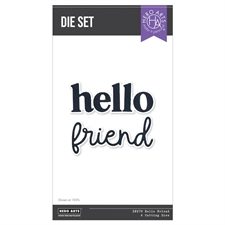 Hero Arts Die & Stamp Bundle - Hello Friend