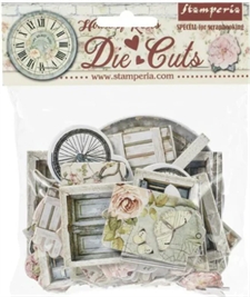 Stamperia Chipboard Die Cuts - House of Roses