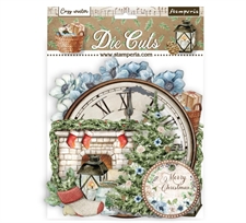 Stamperia Chipboard Die Cuts - Cozy Winter