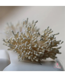 Dress My Craft Flower Stamen (støvdragere) - Pastel Thread Pollen / Very Vanilla
