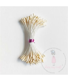 Dress My Craft Flower Stamen (støvdragere) - Pastel Thread Pollen / Very Vanilla
