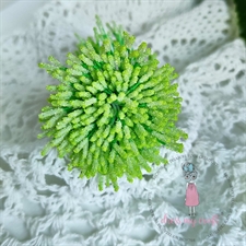 Dress My Craft Flower Stamen (støvdragere) - Sugar Thread Pollen / Parrot Green