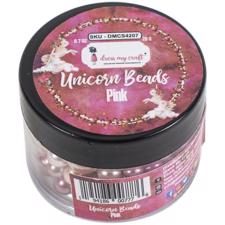 Dress My Crafts Unicorn Beads - Pink