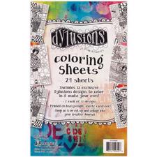 Dylusion - Colouring Sheets