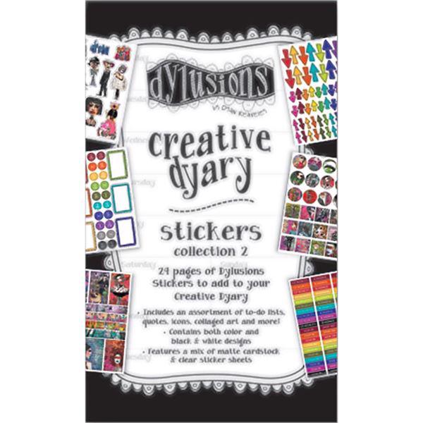 Dylusion - Creative Dyary Sticker Book 2