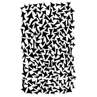 Dylusion Stencil (5x8") - Arrows
