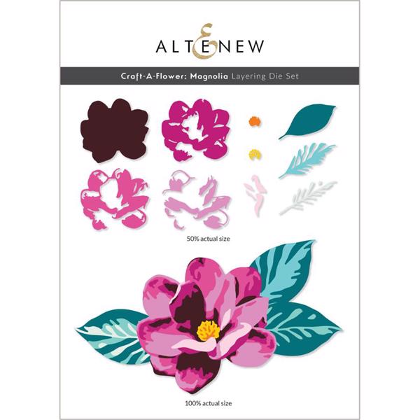 Altenew DIE - Craft-a-Flower (3D Layering Set): Magnolia