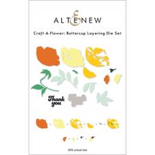 Altenew DIE - Craft-a-Flower (3D Layering Set): Buttercup