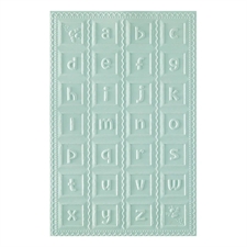 Spellbinders Embossing Folder - Classic Pooh Baby Blocks