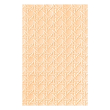 Simon Hurley by Spellbinders Embossing Folder - 3D Rattan Cane