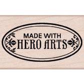 Wood Stamp - Made with Hero Arts