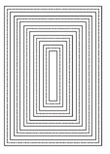 Gittes Eget Design Dies - Rammer Rektangel