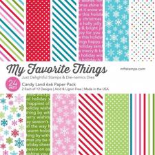 My Favorite Things Paper Pad 6x6" - Candy Land