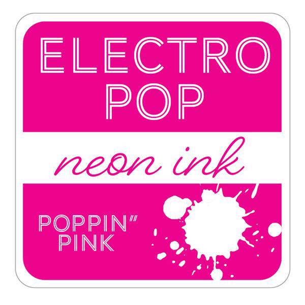 Gina K ElectroPop Neon Ink Pad - Poppin\' Pink