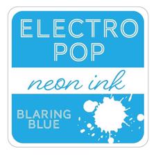 Gina K ElectroPop Neon Ink Pad - Blaring Blue