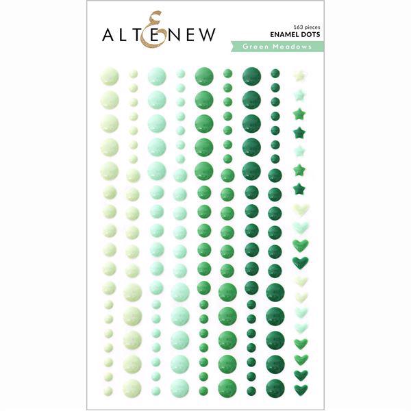 Altenew Enamel Dots (163 pcs) - Green Meadows