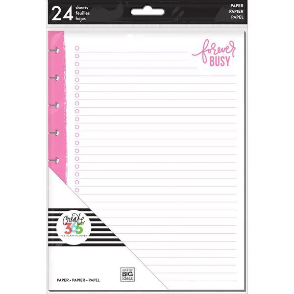 Happy Planner / Create 365 - Fill Paper / Forever Busy Neon (std)