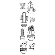 Clear Singles Stamp - Succulents