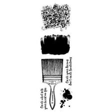 Clear Singles Stamp - Creative Paintbrush