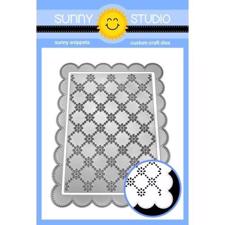 Sunny Studio Stamps - DIES / Frilly Frames - Eyeley Lace