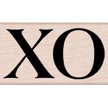 Wood Stamp - XO