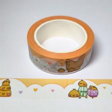 GummiApan Washi Tape - Små Kyllinger