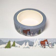 GummiApan Washi Tape - Yuki med Hest