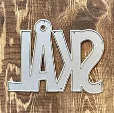 Gittes Eget Design Dies - Frisk Font / SKÅL