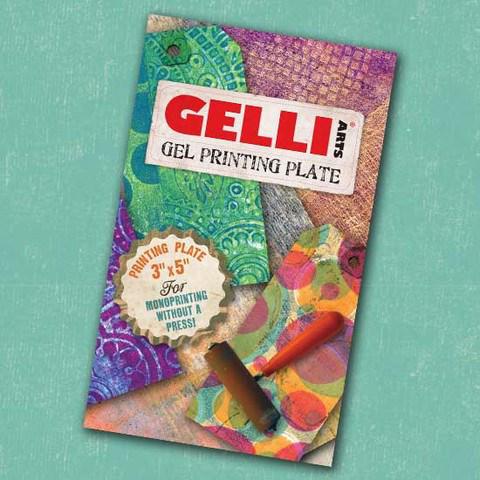 Gelli Plate - Lille Rektangulær / 3x5"