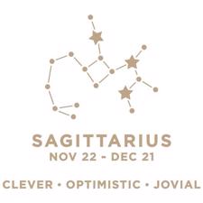 Spellbinders Hot Foil Plate - Celestial Zodiacs / Sagittarius