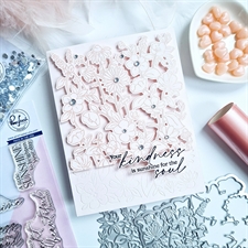 PinkFresh Studios PRESS Plate - Garden Medley