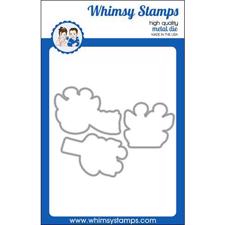 Whimsy Stamps DIE - Giraffes Peeking