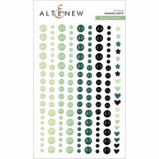 Altenew Enamel Dots (163 pcs) - Green Fields
