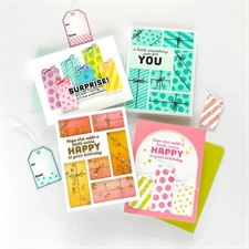 Hero Arts Letterpress + Foil & Cut & Stencil Bundle - Best Gift Ever