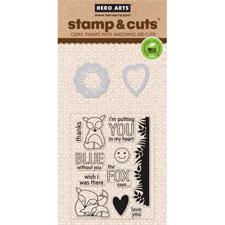 Hero Arts Stamp & Cut Set - The Fox Says
