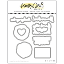 Honey Bee Stamps / Honey Cuts - Sealed with Love (dies)
