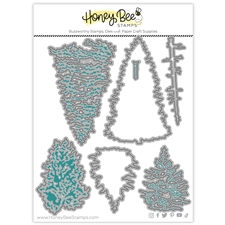 Honey Bee Stamps / Honey Cuts - Lovely Layers: Trees