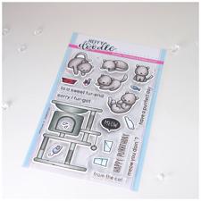Heffy Doodle Clear Stamps - Purrfect Day