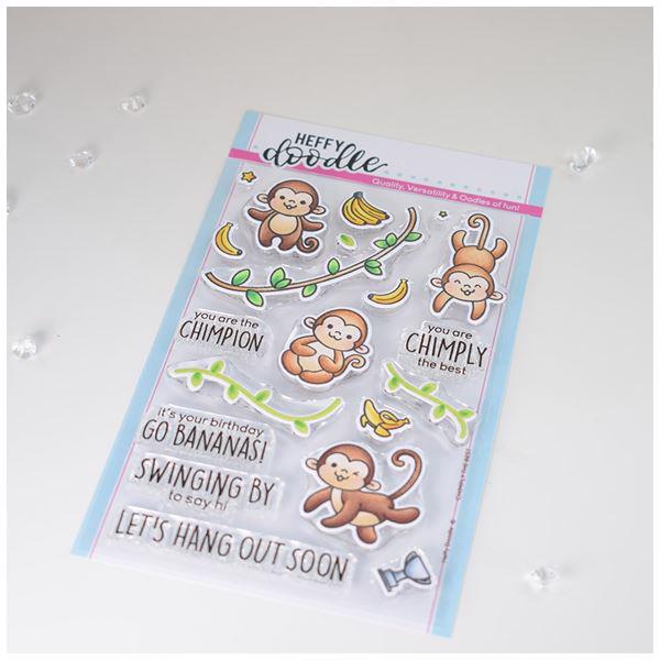 Heffy Doodle Clear Stamps - Chimply the Best