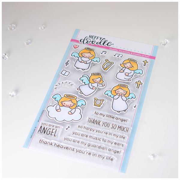 Heffy Doodle Clear Stamps - My Little Angel