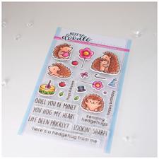 Heffy Doodle Clear Stamps - Quill You be Mine