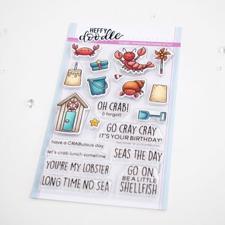 Heffy Doodle Clear Stamps - A Little Shellfish