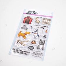 Heffy Doodle Clear Stamps - Who Let the Dogs Out