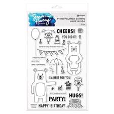 Simon Hurley Clear Stamp Set - Bestest Friends 