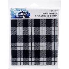 Simon Hurley Cling Stamp - Classic Flannel