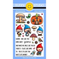 Sunny Studio Stamps - Clear Stamp / Home Sweet Gnome
