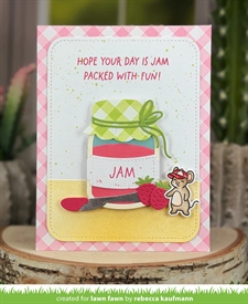 Lawn Cuts - Build-a-Drink Mason Jar Add-On: Jam and Honey (DIES)