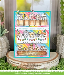 Lawn Fawn Clear Stamp Set - Simply Celebrate Hangouts